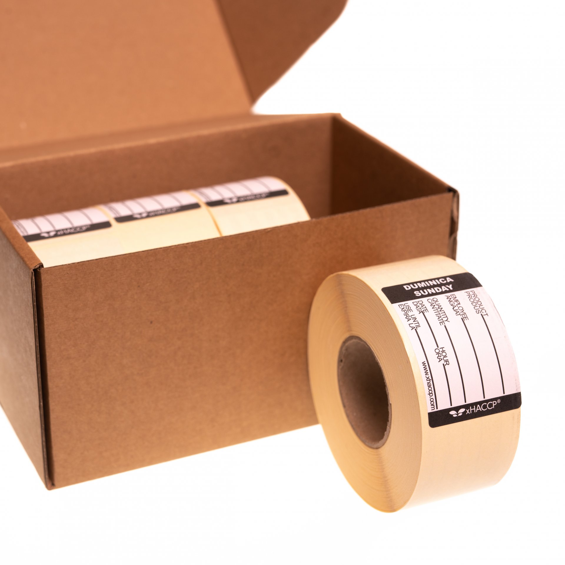 Set 4 role etichete xHACCP - Duminica